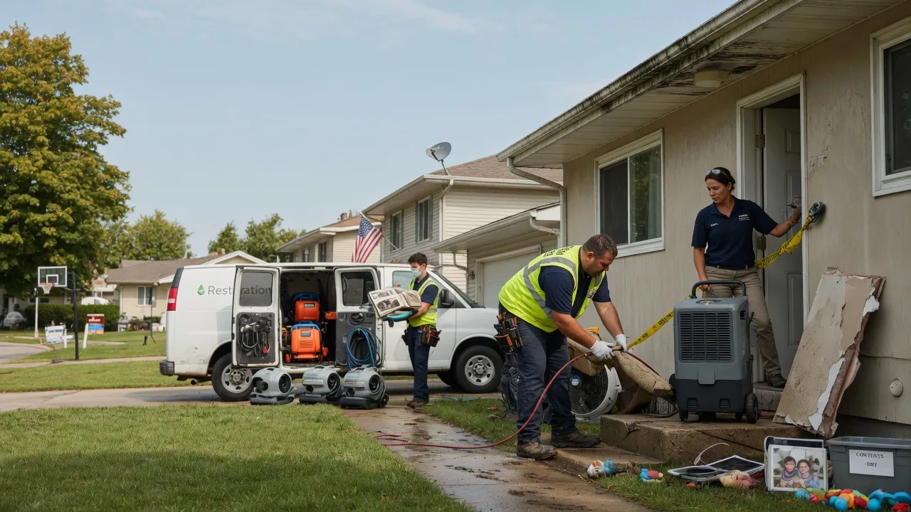 Water Damage Restoration in Lumberville, PA near me